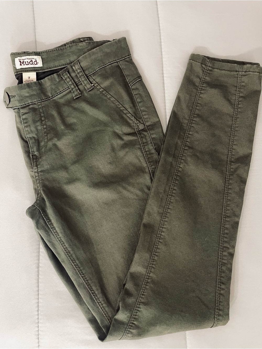 Mudd Pants - Olive Green